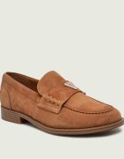 GUESS Pantofi loafer Beliso | piele întoarsă