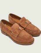 GUESS Pantofi loafer Beliso | piele întoarsă