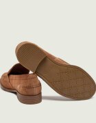 GUESS Pantofi loafer Beliso | piele întoarsă