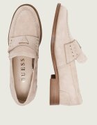 GUESS Pantofi loafer Beliso | piele întoarsă