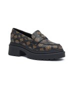 GUESS Pantofi loafer Finda2 cu adaos de piele