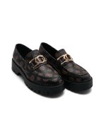 GUESS Pantofi loafer Ilary cu adaos de piele
