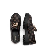 GUESS Pantofi loafer Ilary cu adaos de piele