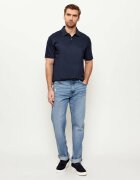 GUESS Polo | regular fit cu adaos de mătase