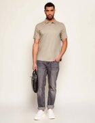GUESS Polo | regular fit cu adaos de mătase