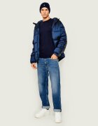 GUESS Pulover DANIEL | Slim Fit cu adaos de mătase