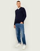 GUESS Pulover DAREN | Slim Fit cu adaos de mătase