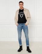 GUESS Pulover EDGAR | Regular Fit cu adaos de mătase