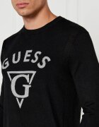 GUESS Pulover EDGAR | Regular Fit cu adaos de mătase