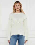 GUESS Pulover ELLISS | Relaxed fit cu adaos de lână