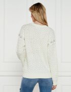 GUESS Pulover ELLISS | Relaxed fit cu adaos de lână