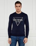 GUESS Pulover FABIAN | Regular Fit cu adaos de cașmir