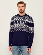 GUESS Pulover | regular fit cu adaos de lână