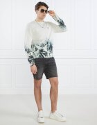 GUESS Pulover TYSON LS CN ALLOVER | Regular Fit