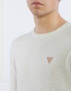 GUESS Pulover TYSON LS CN ALLOVER | Regular Fit