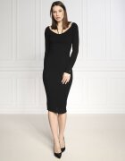 GUESS Rochie cu adaos de mătase