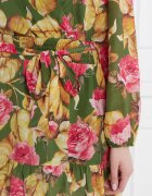 GUESS Rochie cu cordon cu adaos de mătase