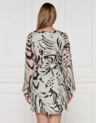 GUESS Rochie cu cordon MARCELLE cu adaos de mătase