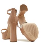 GUESS Sandale cu toc gros Idas