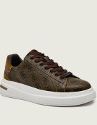 GUESS Sneakers ELBA | piele întoarsă