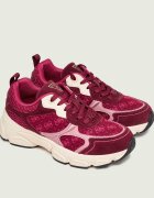 GUESS Sneakers Indye2 | piele întoarsă