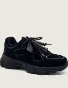 GUESS Sneakers Irrina | piele întoarsă