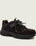 GUESS Sneakers Irrina | piele întoarsă