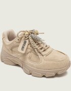 GUESS Sneakers Irrina | piele întoarsă