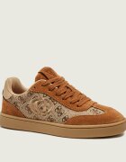 GUESS Sneakers Jacek | piele întoarsă