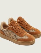 GUESS Sneakers Jacek | piele întoarsă