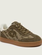 GUESS Sneakers Jacek | piele întoarsă