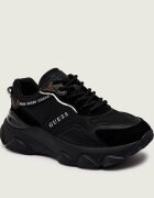 GUESS Sneakers Micola | piele întoarsă cu adaos de piele