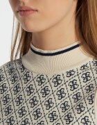 GUESS Top SL RN LISE 4G SWTR | Slim Fit