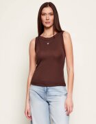 GUESS Top TINA | Slim Fit | cu adaos de mătase și lână