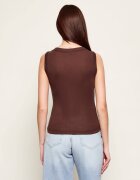 GUESS Top TINA | Slim Fit | cu adaos de mătase și lână
