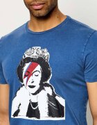 GUESS Tricou BANKSY QUEEN | x Brandalised | regular fit