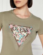 GUESS Tricou Cherry Flower | Slim Fit