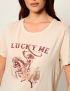 GUESS Tricou Cowgirl | Loose fit