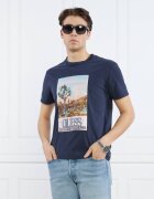 GUESS Tricou DESERT PHOTO | Regular Fit