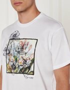 GUESS Tricou FLOWER BOX | Regular Fit