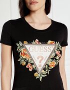 GUESS Tricou Flowers | regular fit