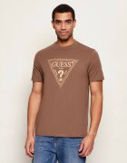 GUESS Tricou GOLDEN TRIANGLE | regular fit