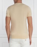 GUESS Tricou | Regular Fit cu adaos de mătase