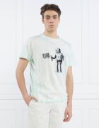 GUESS Tricou SS BSC ROBOT GRAFFIT | Regular Fit