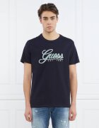 GUESS Tricou SS CN 3D EMBRO | Regular Fit