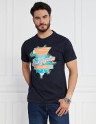 GUESS Tricou SS CN CALIFORNIA FLO | Regular Fit