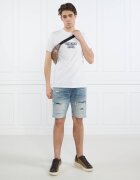 GUESS Tricou SS CN EMBRO BO | Regular Fit