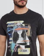 GUESS Tricou SS CN WOMAN GRAPHIC | Regular Fit