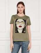GUESS Tricou SUNGLASSES MODEL EASY | Regular Fit