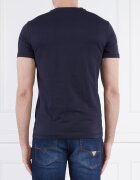 GUESS Tricou SUNSET FLOWER | Slim Fit